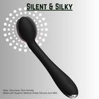 Vibrator Powerful Plug Prostate Massager with Multi-Speed Vibration for P-Spot Stimulation. Adult Sex Toy for Men, Women and Couples, Enlargement Sex Toy